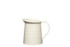 2pc Antique Cream Jug Set with 1.1L and 2.3L Enamelled Stainless Steel Water Jugs image 4