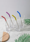 Colourworks Set of 4 Reusable Metal Straws and Cleaner Brush in Gift Box, Stainless Steel image 7