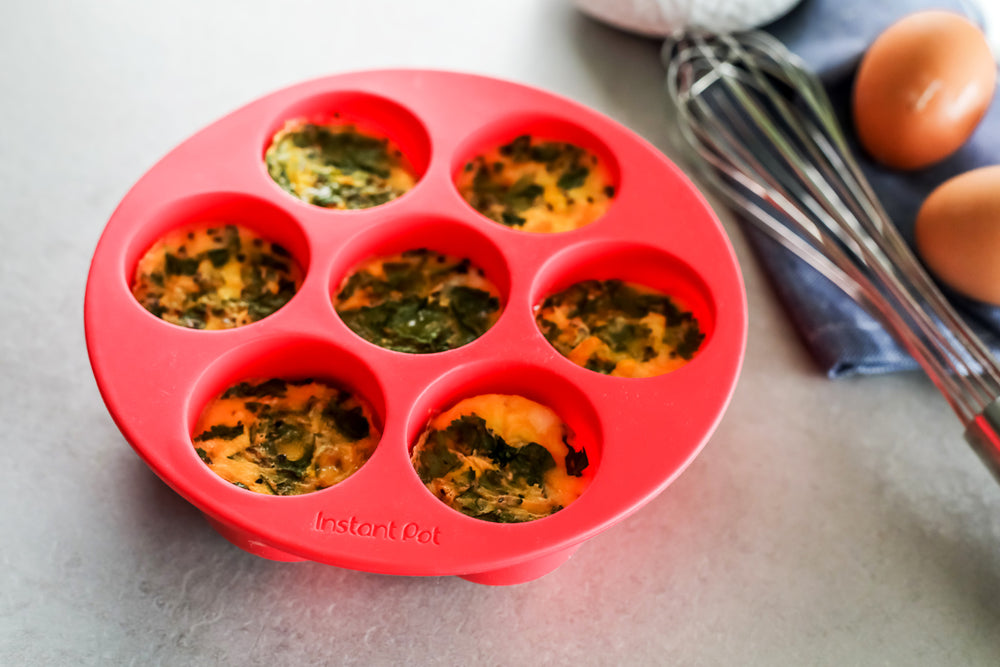 Instant Pot Silicone Egg Bites Pan with Lid