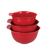 KitchenAid 3pc Nesting Mixing Bowl Set - Empire Red image 2