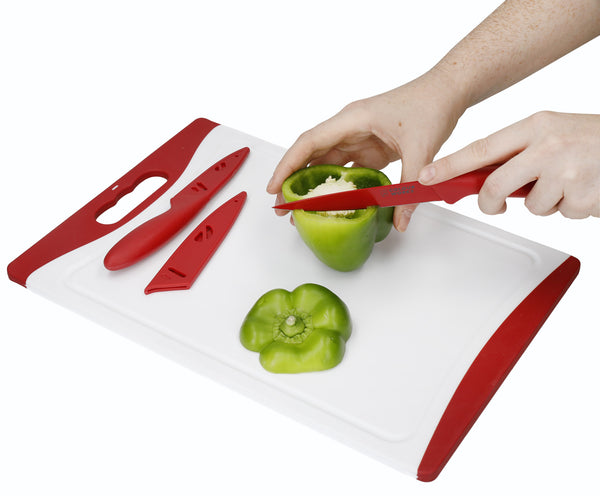 Colourworks 2-Piece Kitchen Knife Set with Chopping Board image 9