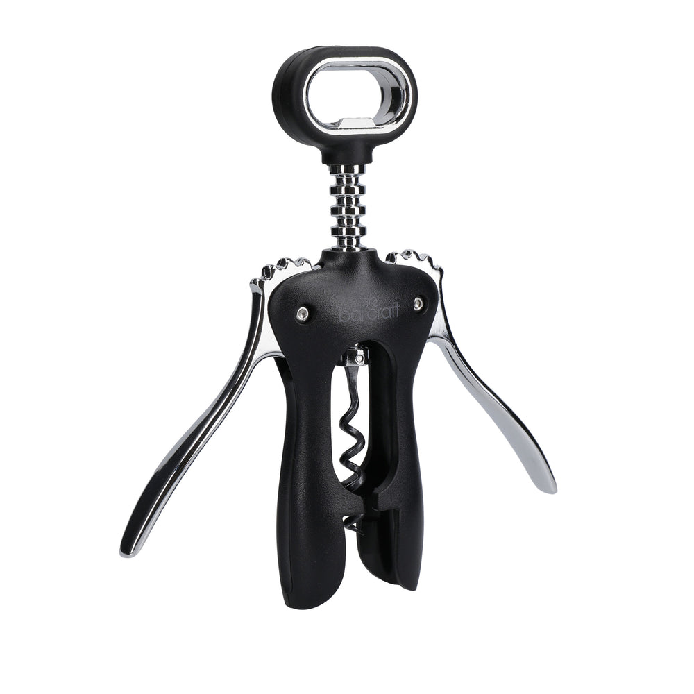 BarCraft Winged Corkscrew - Black