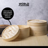 KitchenCraft World of Flavours Oriental Medium Two Tier Bamboo Steamer and Lid image 12