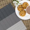 KitchenCraft Woven Grey Stripes Placemat image 7