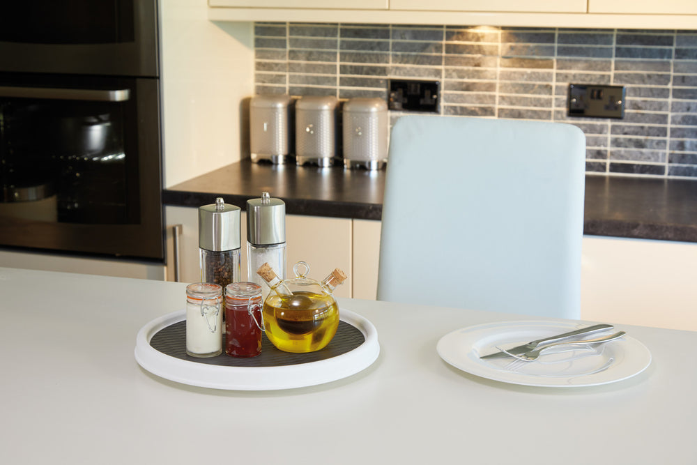 Copco Large White Lazy Susan Food Storage Solution