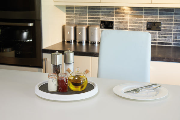 Copco Large White Lazy Susan Food Storage Solution image 2