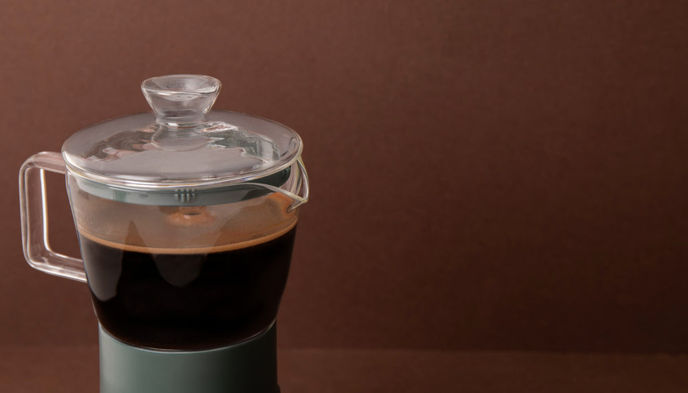 La Cafetière Verona Glass Espresso Maker - 6 Cup, Green