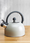 Living Nostalgia French Grey Traditional 1.4 Litre Whistling Kettle image 5