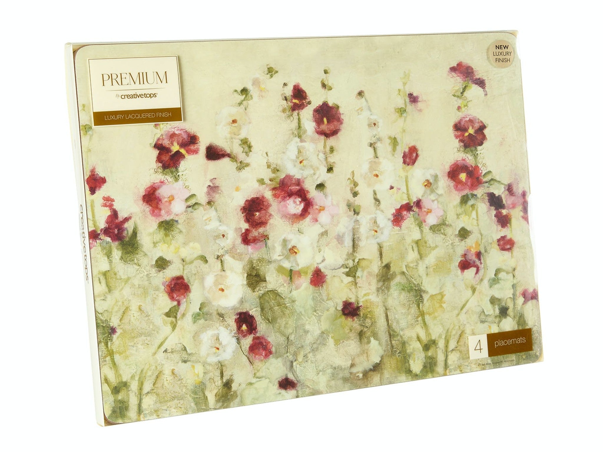 Creative Tops Wild Field Poppies Pack Of 4 Large Premium Placemats