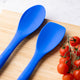 Colourworks Blue Silicone Cooking Spoon with Measurement Markings