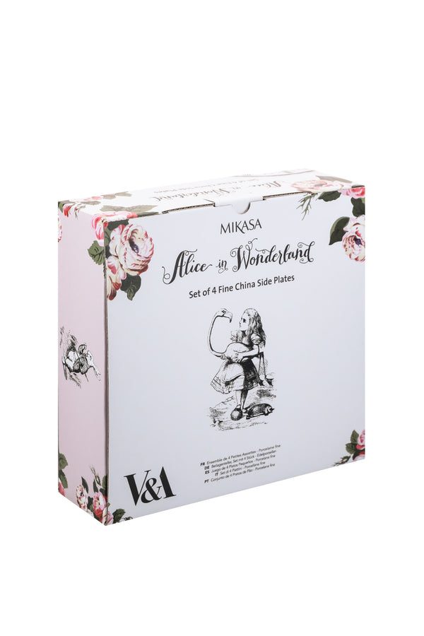 Mikasa and the V&A Alice In Wonderland Bone China Side Plates, Set of 4, 21cm image 4