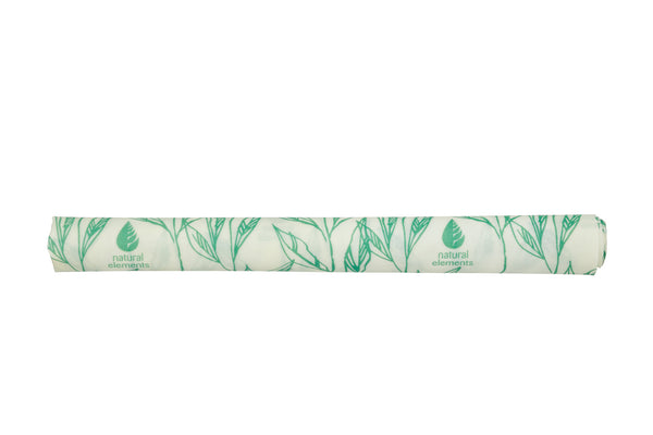 Natural Elements 1m x 25cm Reusable Vegan Food Wrap Roll, Organic Cotton Cling Film Alternative image 8
