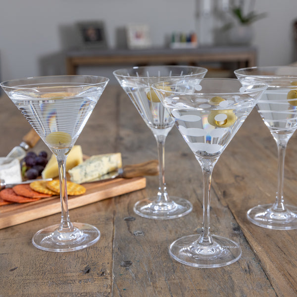 Mikasa Cheers Set of 4 Martini Glasses image 5