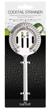 BarCraft Stainless Steel Cocktail Strainer image 3