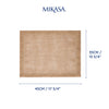 Mikasa Rectangle Jute Placemats, Set of 2, Natural, 35 x 45cm image 6