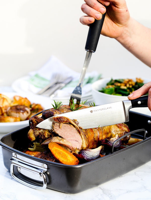 MasterClass Non-Stick Roasting Pan with Rack, 40cm x 28cm image 5