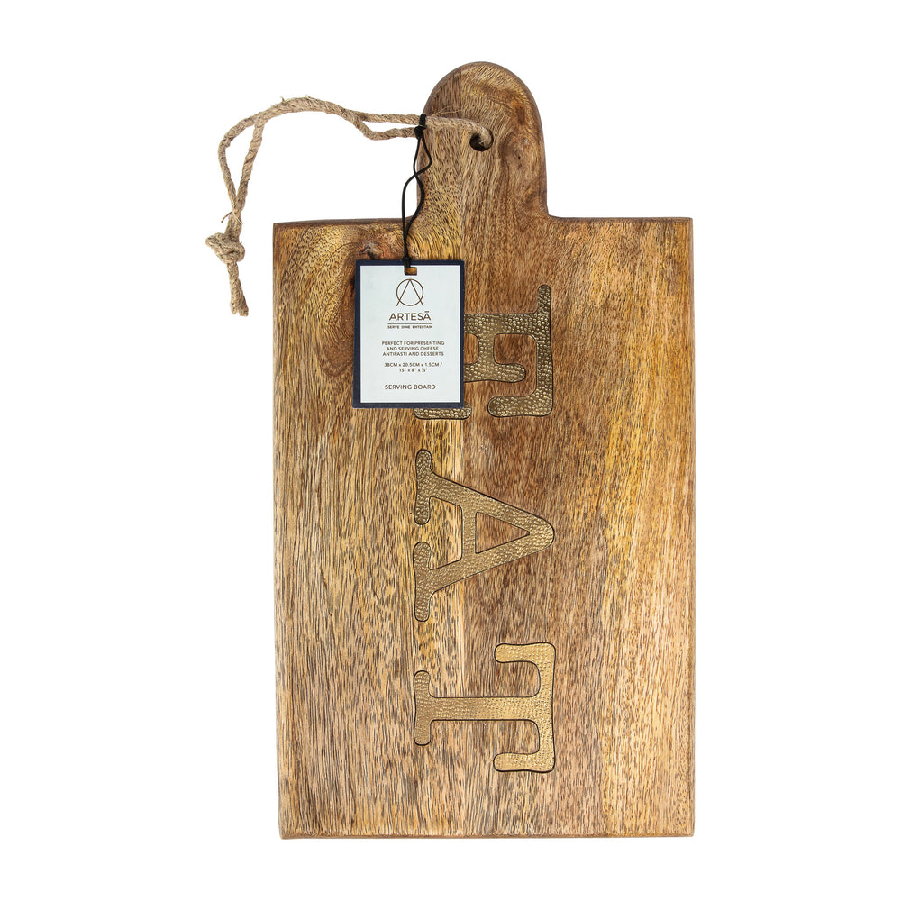 Artesà Mango Wood Paddle Serving Board