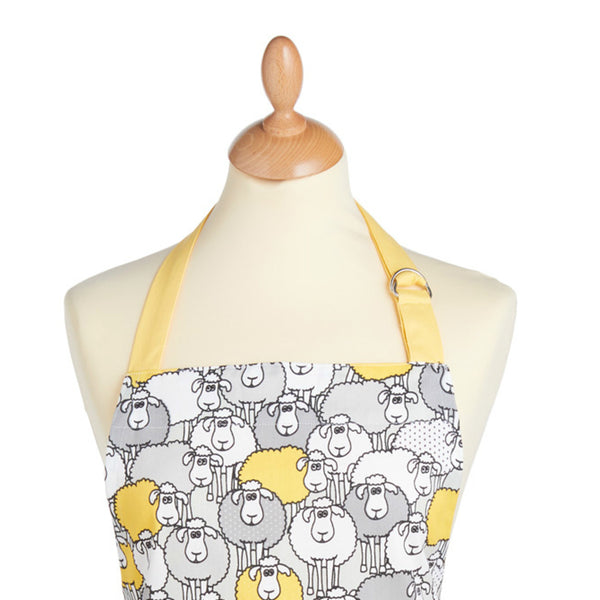 KitchenCraft Yellow Sheep Apron image 3