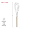 KitchenAid Classic Flat Whisk – Almond Cream