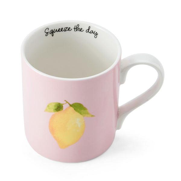 Mikasa Lemon Straight-Sided Porcelain Mug, 280ml image 3