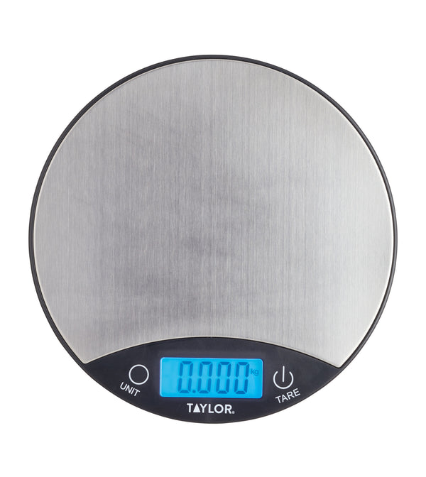 Taylor Pro Digital Dual 5Kg Kitchen Scales - Black & Silver image 3