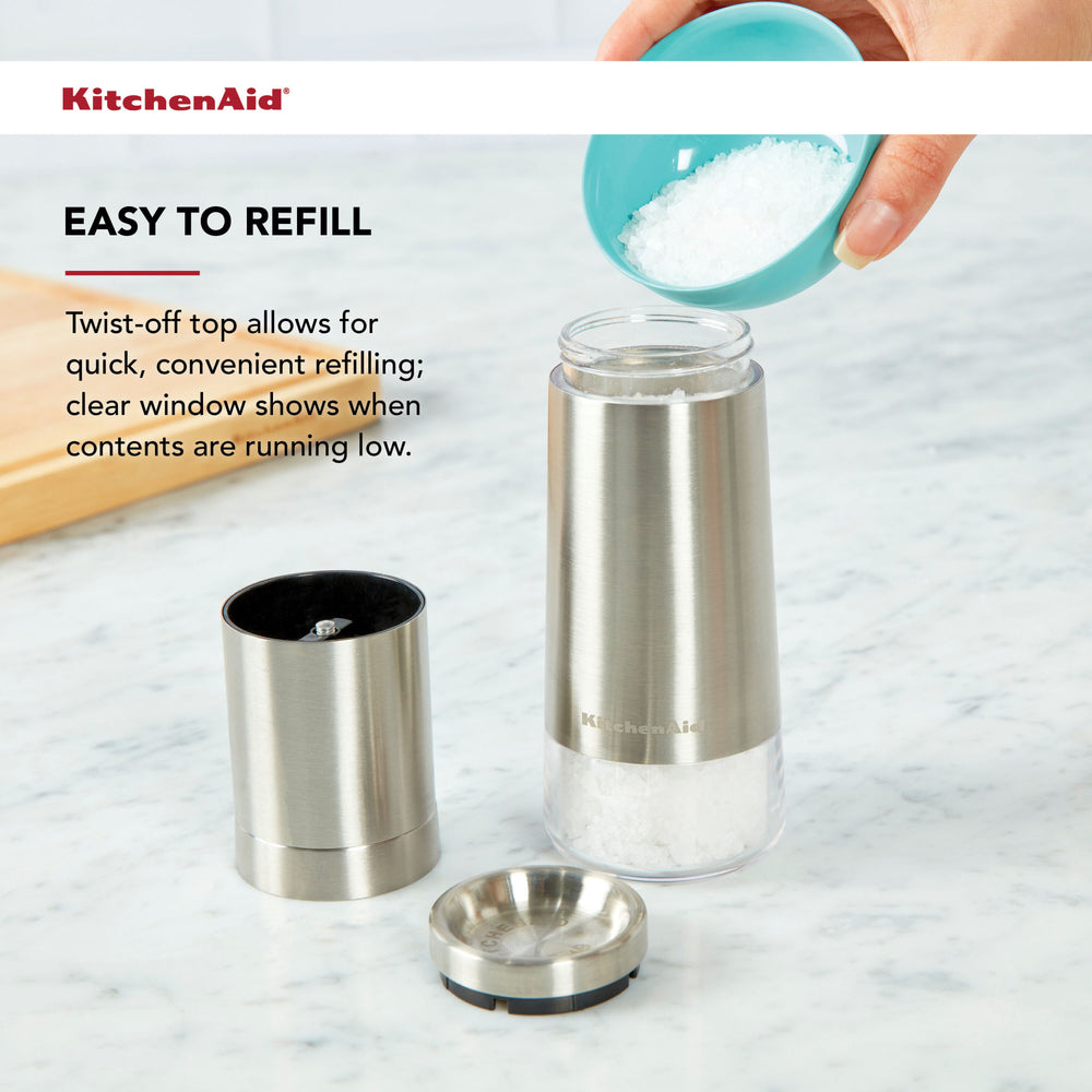 KitchenAid Salt and Pepper Grinders, Set of 2