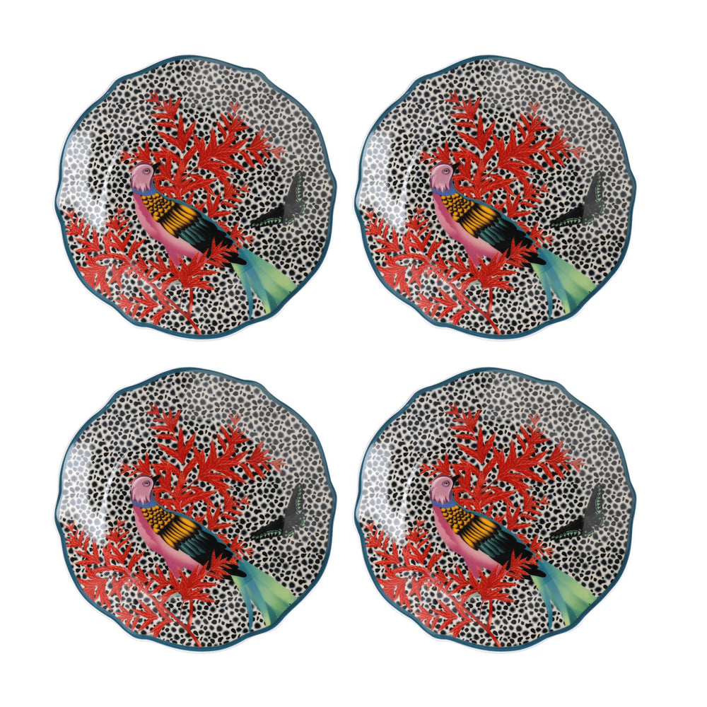 Mikasa x Sarah Arnett Porcelain Side Plate, Set of 4, 19cm image 1