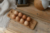 KitchenCraft Idilica Cork Egg Holder, 30 x 10cm image 5
