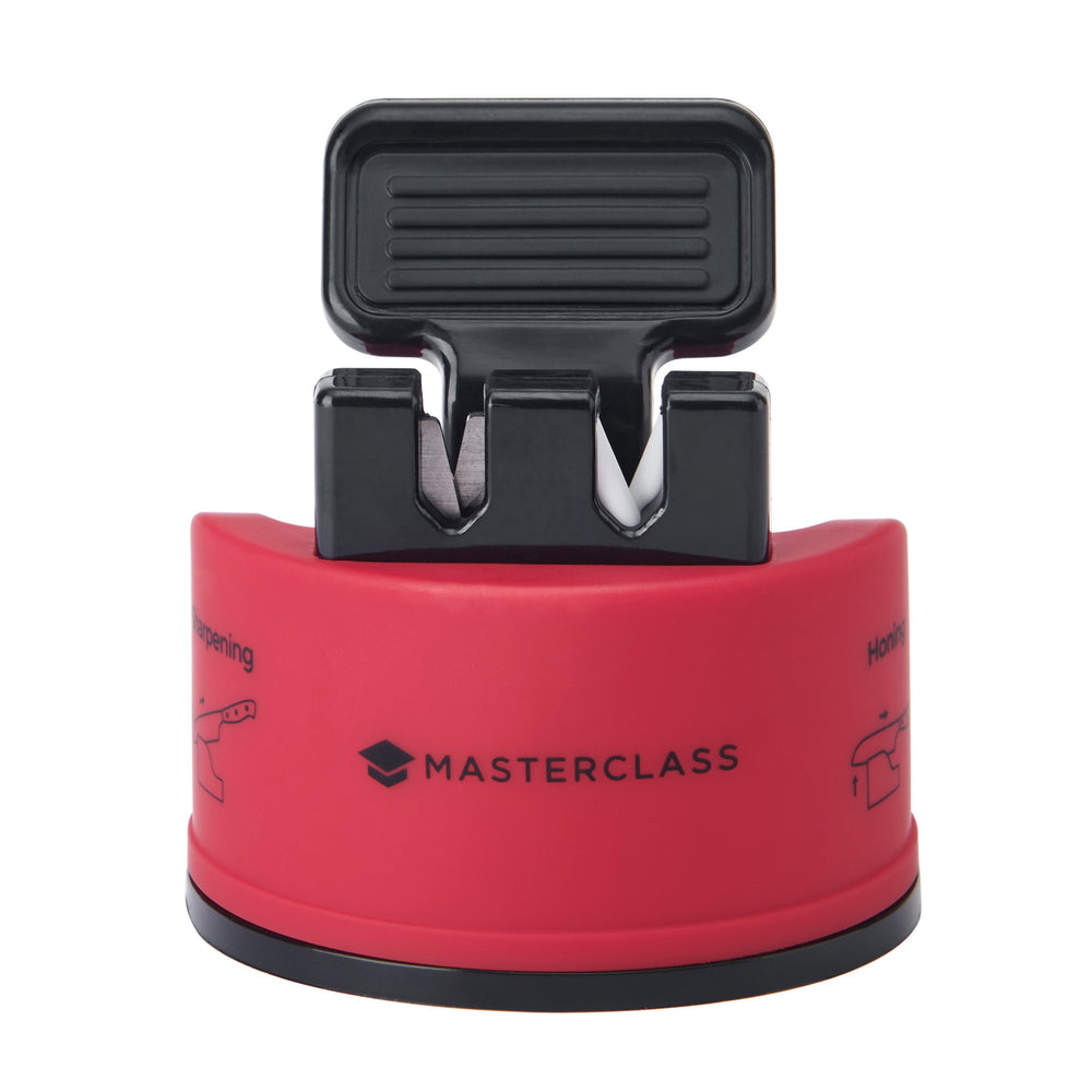 MasterClass Smart Sharp Dual Knife Sharpener, Red image 1