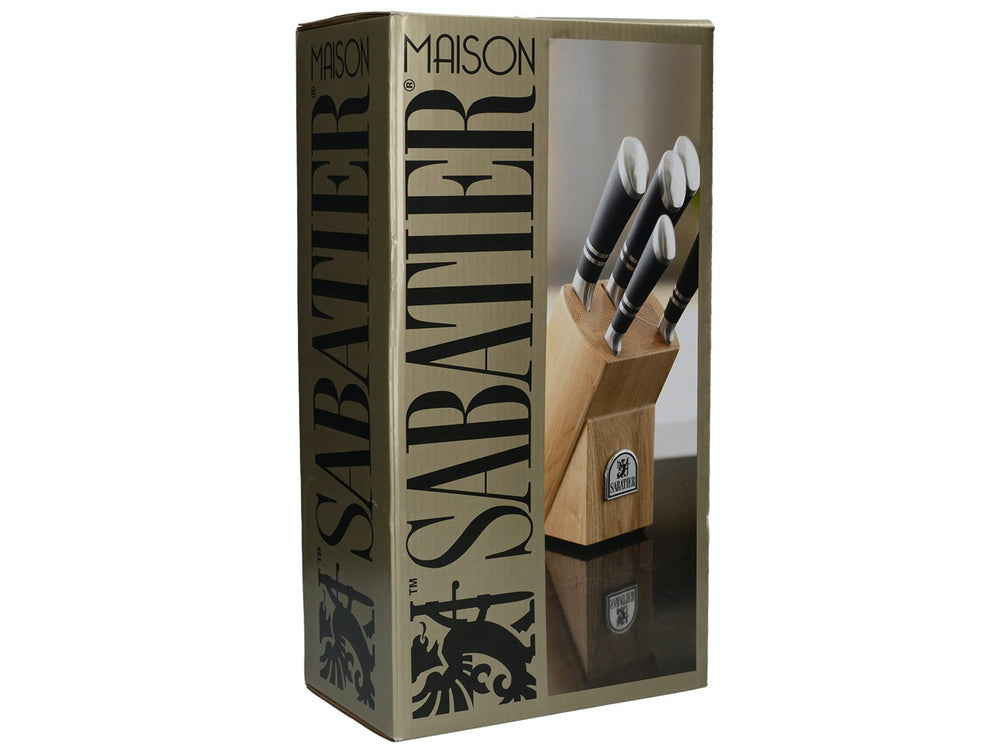 Sabatier Maison Ashwood 5 Piece Knife Block