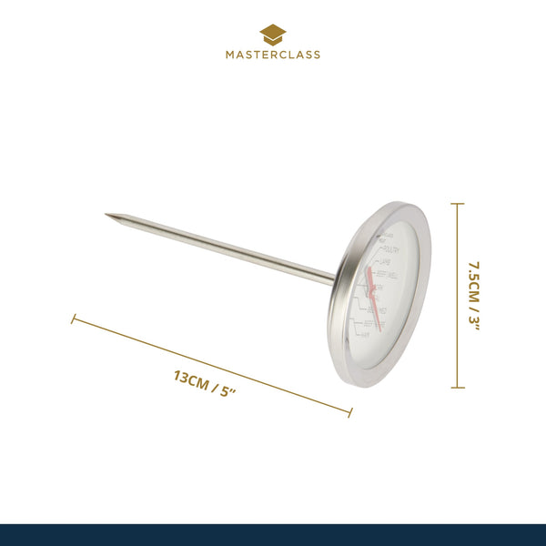 MasterClass Large Stainless Steel Meat Thermometer image 8