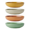 KitchenCraft Idilica Stoneware Pasta Bowls, Set of 4, 21cm image 1
