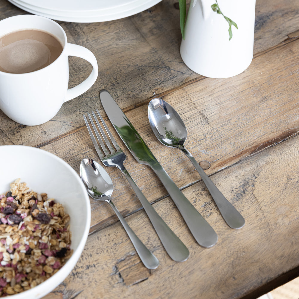 Mikasa Ciara Satin Symmetry 16 Piece Cutlery Set