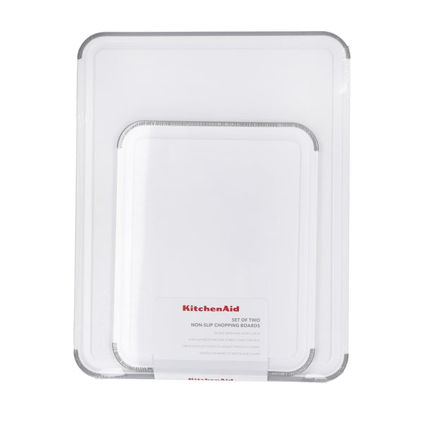 KitchenAid Classic 2pc Polypropylene Chopping Board Set,  20 x 25cm, 35 x 28cm image 4