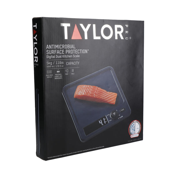 Taylor Pro Antibacterial Digital Dual 5kg Kitchen Scale image 4