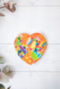 Maxwell & Williams Love Hearts Ceramic 10cm Chicken Dance Square Coaster