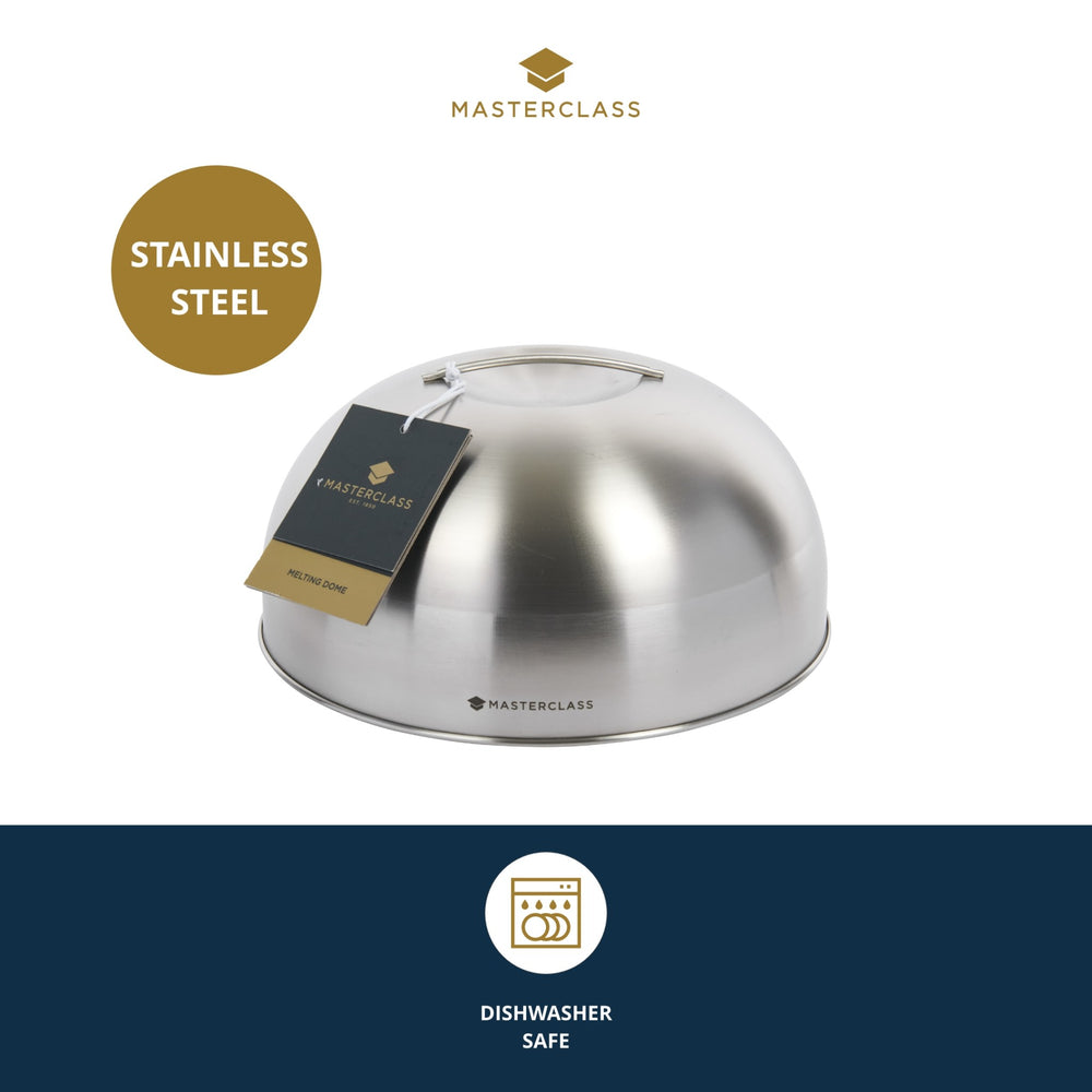 MasterClass Cheese Melting Dome / Burger Steamer Lid