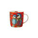 2pc Fan Club Tea Set with 370ml Ceramic Mug and Cotton Tea Towel - Love Hearts