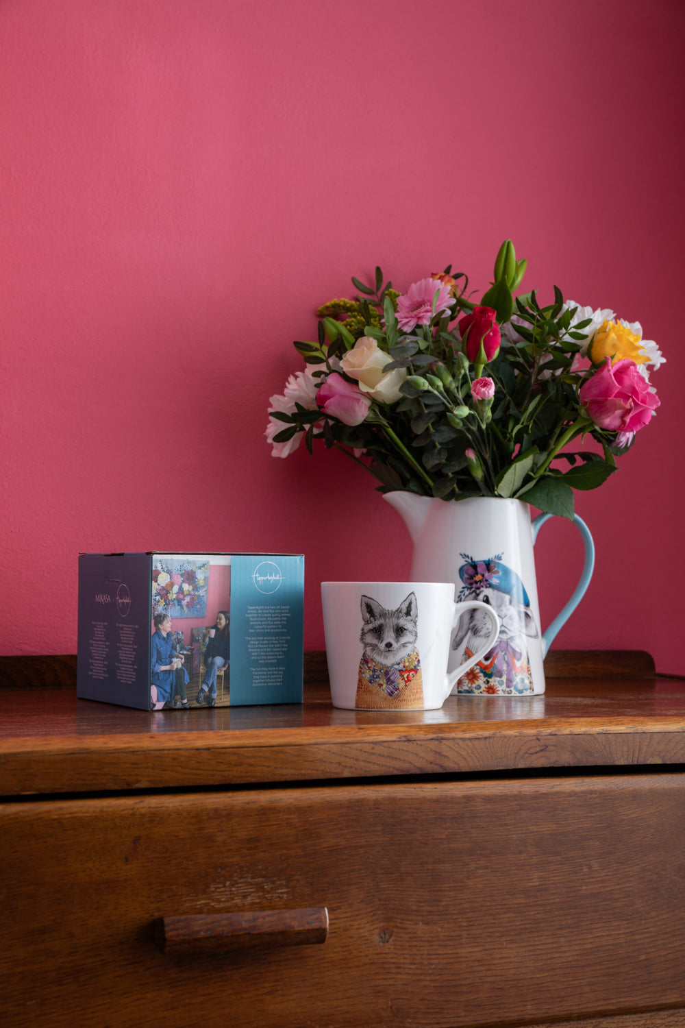 Mikasa Tipperley Fox Fine China Mug, 13 x 9 x 9CM, 380ML