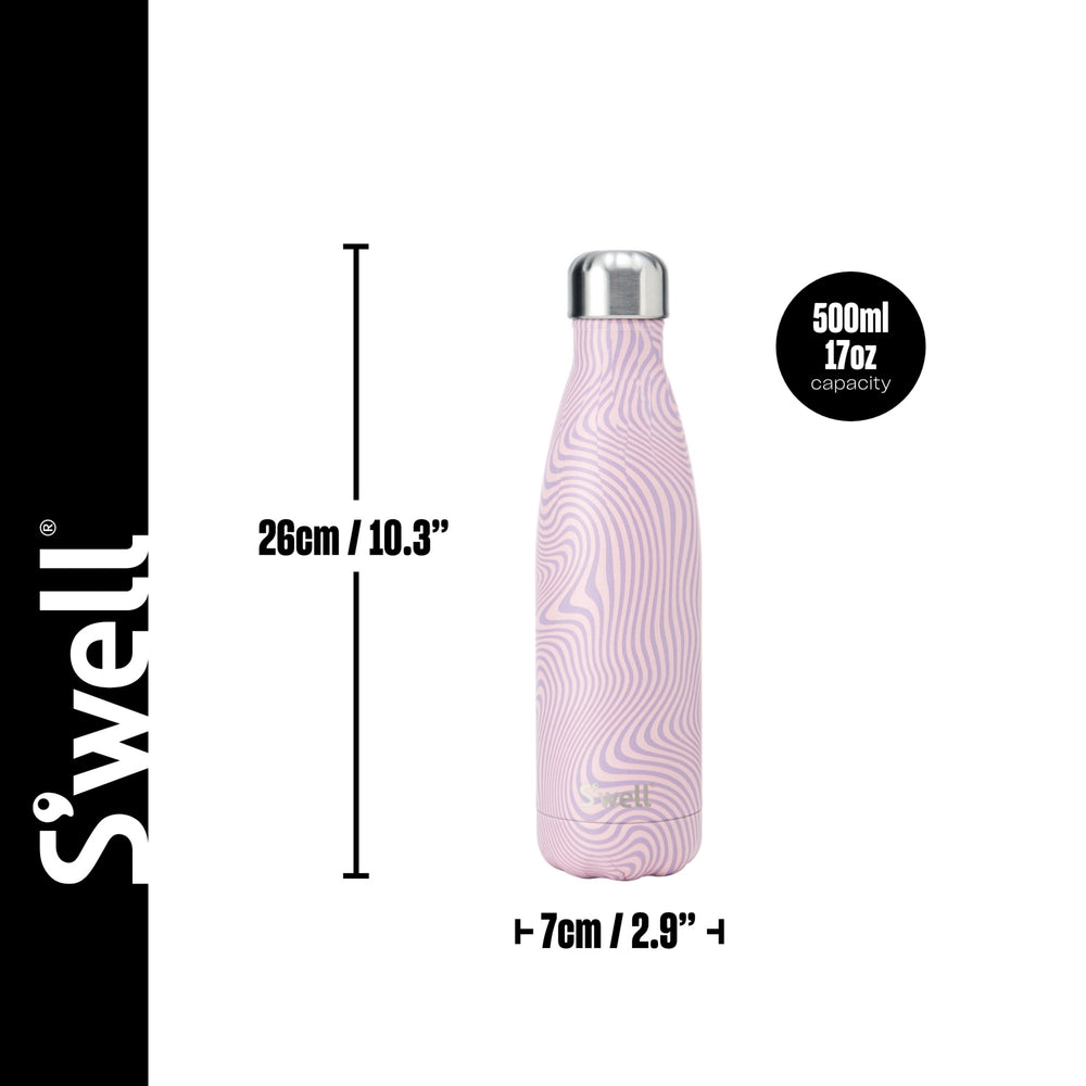 S'well Lavender Swirl Drinks Bottle, 500ml