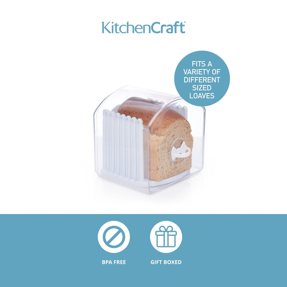 KitchenCraft Clear Acrylic Expandable Breadkeeper
