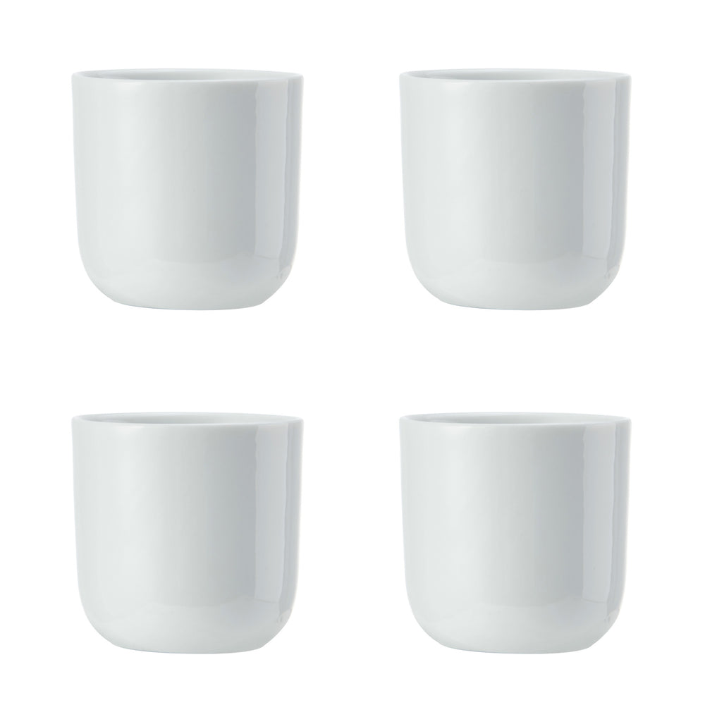 Mikasa Chalk Porcelain Egg Cups, Set of 4, White, 5cm image 1