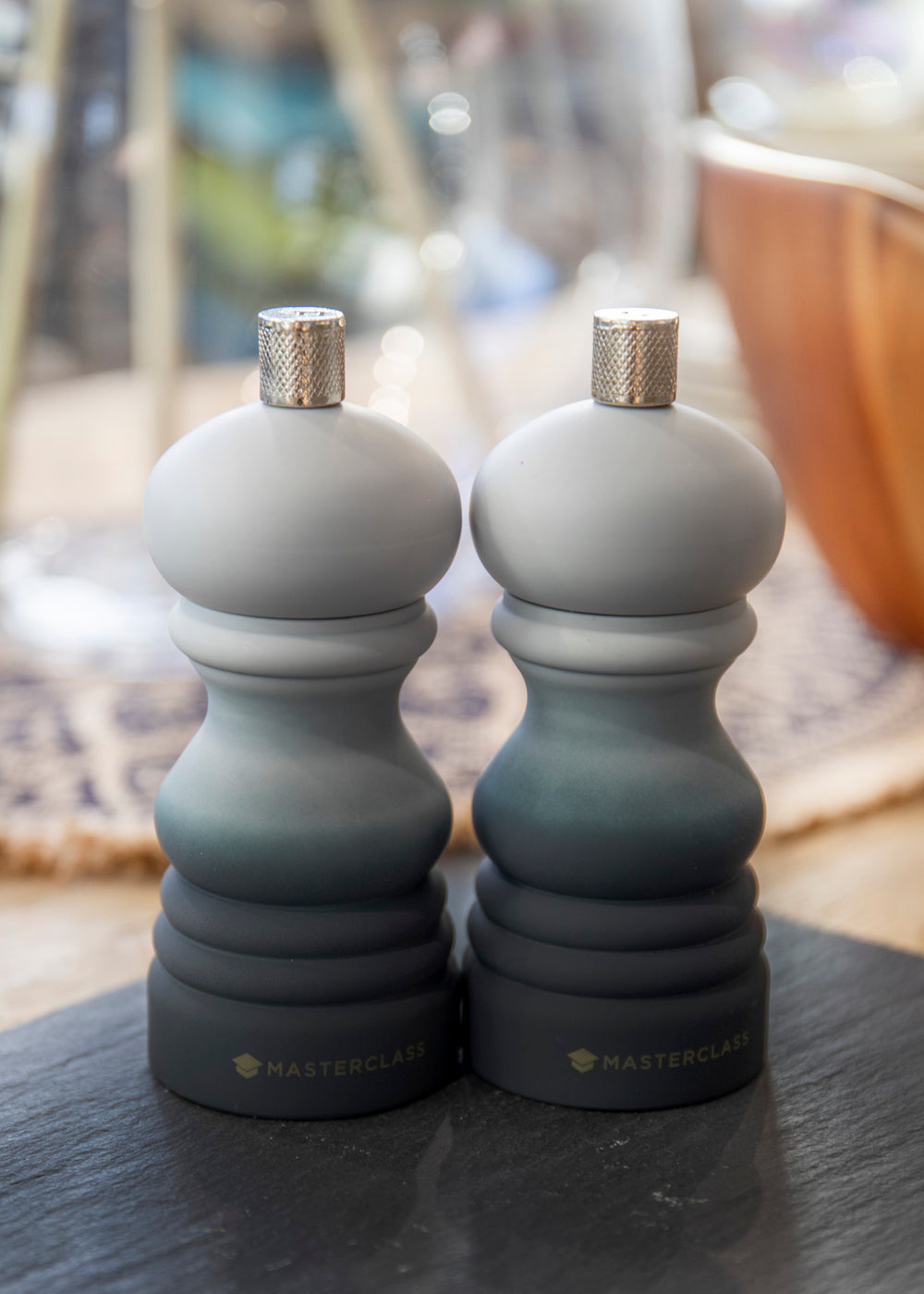 MasterClass Salt or Pepper Mill (12cm) - Grey Ombre