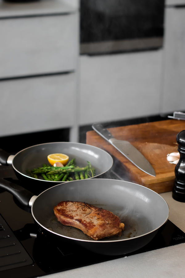 MasterClass Can-to-Pan Ceramic Non-Stick Pan Set with 2 Recycled Aluminium Frying Pans image 5