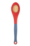 Colourworks Brights Red Silicone-Headed Kitchen Spoon with Long Handle image 3