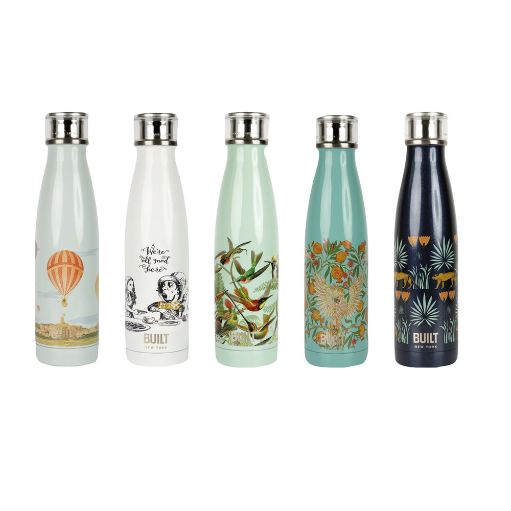 Built V&A 500ml Double Walled Stainless Steel Water Bottle Lioness