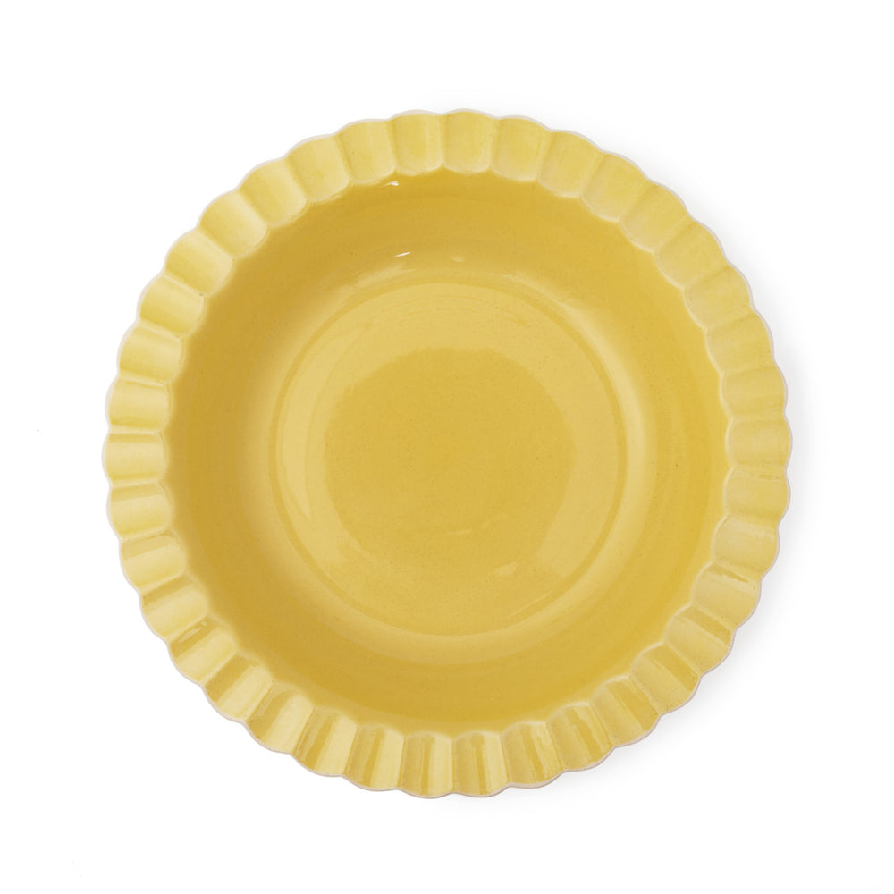 Jamie Oliver Big Love Super Server, Stoneware, Yellow, 34 x 5cm