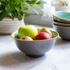 Set of 4 KitchenCraft Grey Arched Pattern Ceramic Bowls image 2