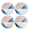 Creative Tops Geometric Palette Pack Of 4 Round Premium Placemats image 3
