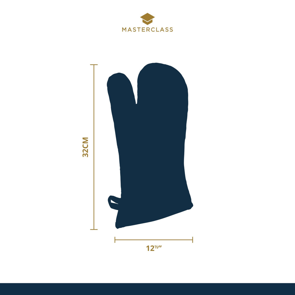 MasterClass Deluxe Professional Black Single Oven Glove